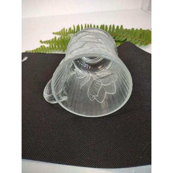 Arcoroc Canterbury Crocus Clear Glass Mug Coffee Cup Tea Tulip Vintage - Picture 6 of 9